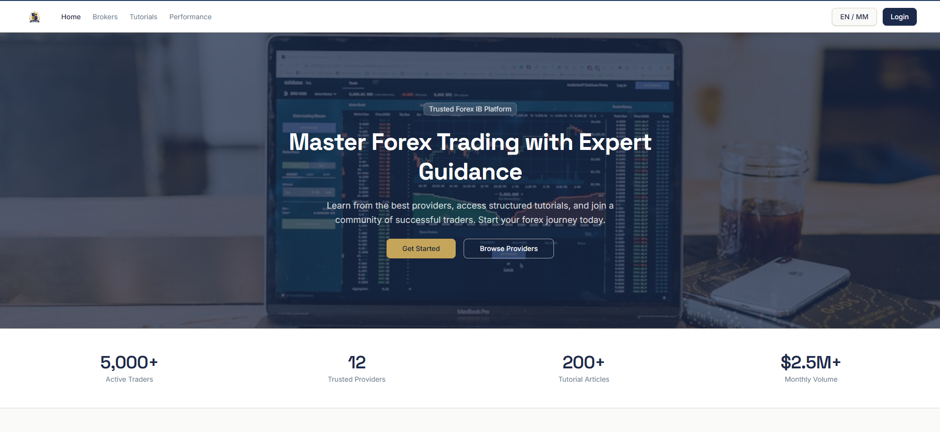 Forex IB Marketing & Education Platform
